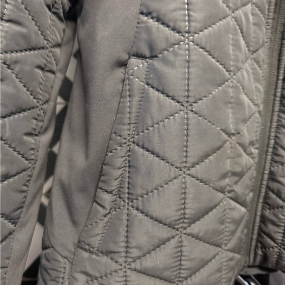 Holloway Gray Varsity Jacket with Quilted Design - Picture 4 of 6